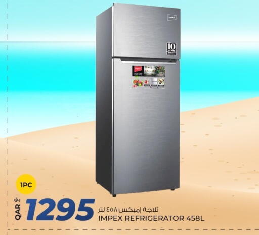 IMPEX Refrigerator available at Rawabi Hypermarket in Qatar - Al Daayen