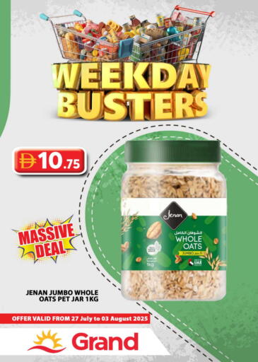 JENAN Oats available at Grand Hyper Market in UAE - Abu Dhabi