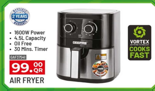 Kitchen Appliance in Rawabi Hypermarket, Qatar Offers - Qatar GEEPAS Air Fryer available at Rawabi Hypermarket in Qatar - Al Wakra