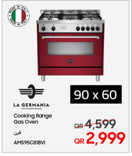 LA GERMANIA Gas Cooker available at Techno Blue in Qatar - Al-Shahaniya