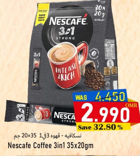 نسكافيه Coffee 3in1 available at القوت هايبرماركت in عُمان - مسقط‎