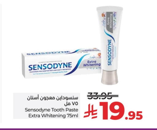 SENSODYNE Toothpaste available at LULU Hypermarket in KSA, Saudi Arabia, Saudi - Al-Kharj
