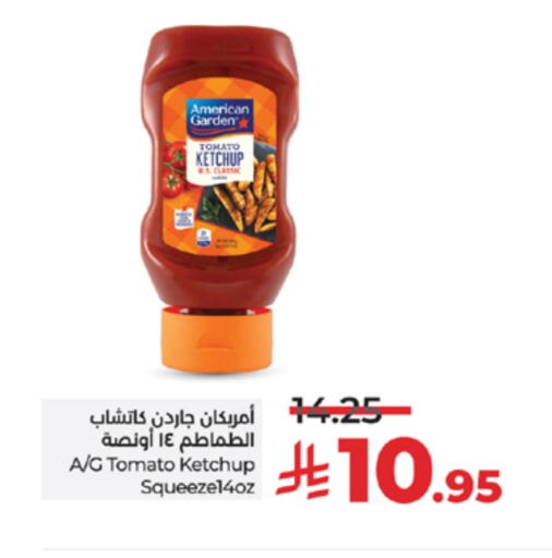 AMERICAN GARDEN Tomato Ketchup available at LULU Hypermarket in KSA, Saudi Arabia, Saudi - Yanbu