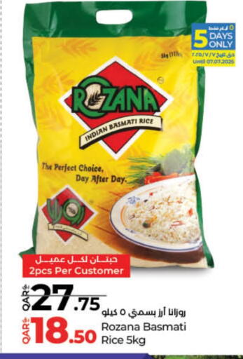 Basmati / Biryani Rice in LuLu Hypermarket Qatar - Doha | D4D Online