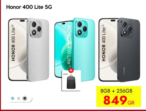 HONOR available at iCONNECT  in Qatar - Al Shamal