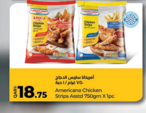 AMERICANA Chicken Strips available at LuLu Hypermarket in Qatar - Doha