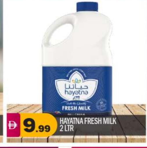 HAYATNA Fresh Milk available at BIGmart in UAE - Abu Dhabi