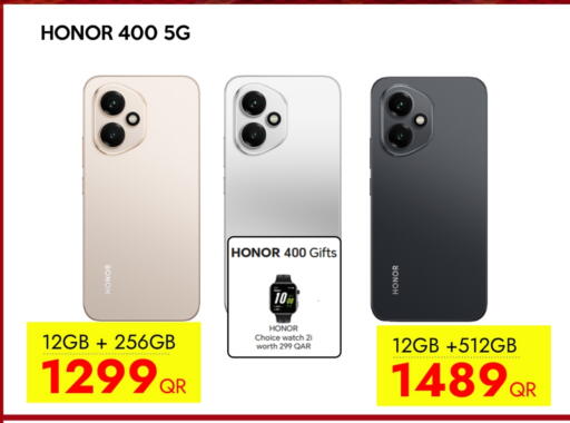 HONOR available at iCONNECT  in Qatar - Al Shamal