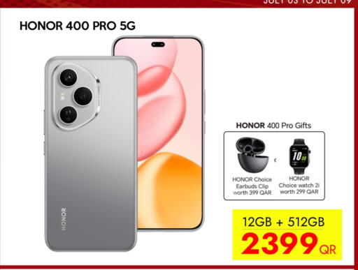 HONOR available at iCONNECT  in Qatar - Al Shamal