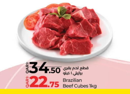 Beef available at LuLu Hypermarket in Qatar - Al-Shahaniya