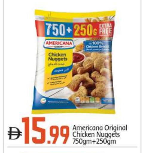 AMERICANA Chicken Nuggets available at BIGmart in UAE - Abu Dhabi