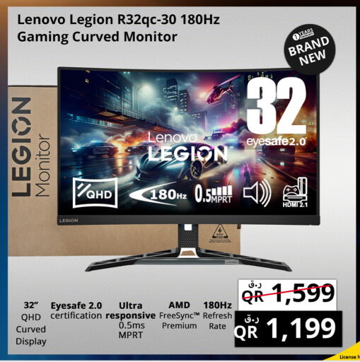 Monitors & Projectors in Prestige Computers, Qatar Offers - Qatar LENOVO available at Prestige Computers in Qatar - Doha