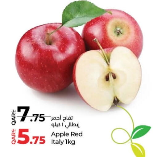 Apples from Italy available at LuLu Hypermarket in Qatar - Al Shamal