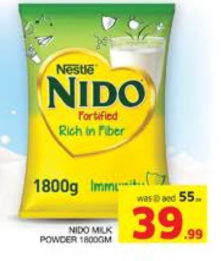 NIDO Milk Powder available at Seven Emirates Supermarket in UAE - Abu Dhabi