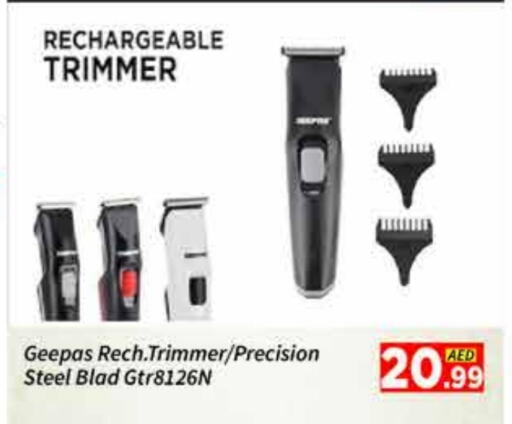 GEEPAS Hair Remover  available at AIKO Mall and AIKO Hypermarket in UAE - Dubai