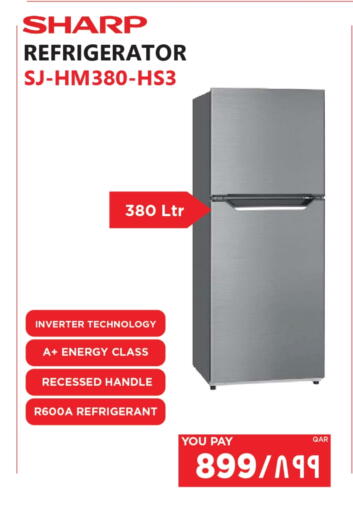 SHARP Refrigerator available at Emax  in Qatar - Al-Shahaniya