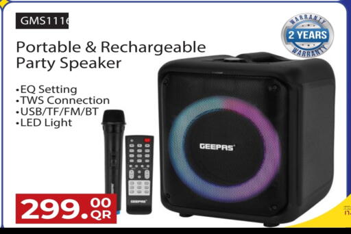 GEEPAS Speaker available at Regency Group in Qatar - Al Khor