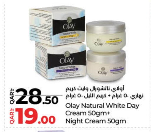 OLAY Face Cream available at LuLu Hypermarket in Qatar - Al-Shahaniya