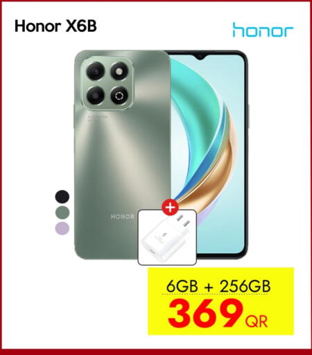 HONOR available at iCONNECT  in Qatar - Al Shamal