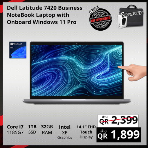 DELL Laptop available at Prestige Computers in Qatar - Al Rayyan