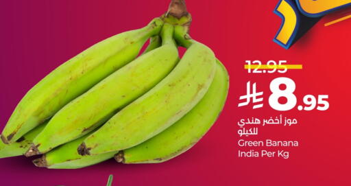 Banana from India available at لولو هايبرماركت in مملكة العربية السعودية, السعودية, سعودية - الخبر‎