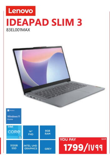 LENOVO Laptop available at Emax  in Qatar - Doha