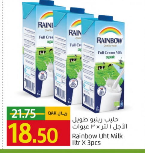 RAINBOW Long Life / UHT Milk available at Gulf Food Center in Qatar - Al Rayyan