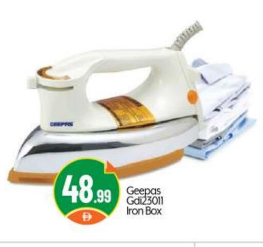 GEEPAS Ironbox available at BIGmart in UAE - Abu Dhabi