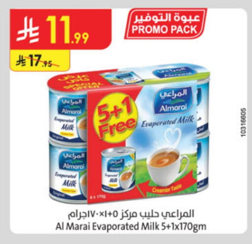 Powdered & Condensed Milk in Danube, Saudi Arabia Offers - Saudi Arabia ALMARAI Evaporated Milk available at Danube in KSA, Saudi Arabia, Saudi - Ta'if