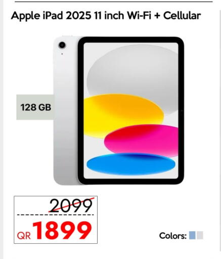 APPLE iPad available at iCONNECT  in Qatar - Doha