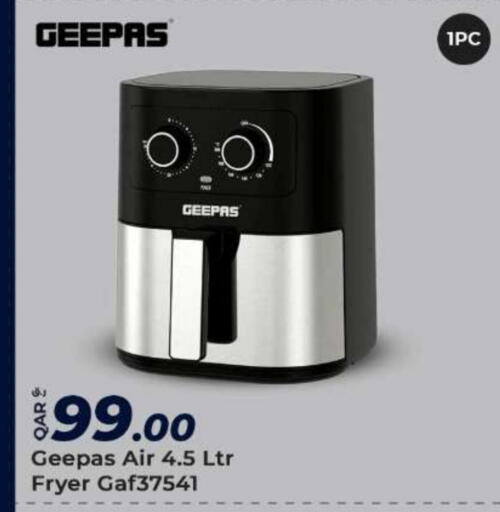 GEEPAS Air Fryer available at Al Rawabi Electronics in Qatar - Doha
