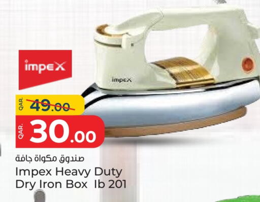 IMPEX Ironbox available at Paris Hypermarket in Qatar - Al Wakra