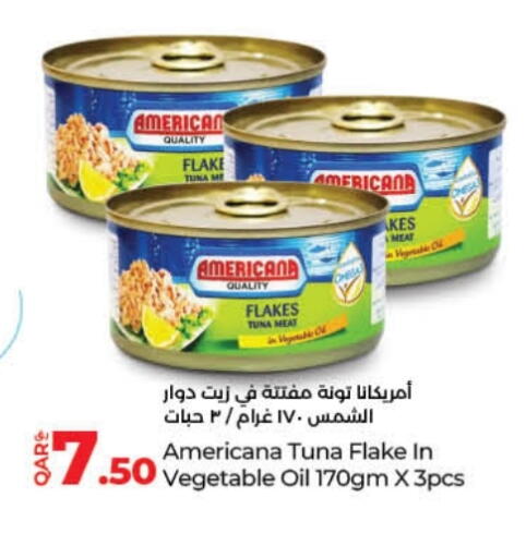 AMERICANA Tuna - Canned available at LuLu Hypermarket in Qatar - Al Rayyan