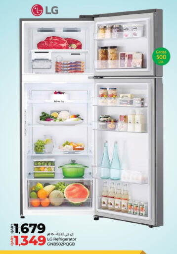 LG Refrigerator available at LuLu Hypermarket in Qatar - Al Khor