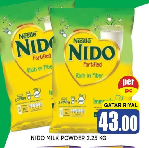 NIDO Milk Powder available at Shop n Smile Hypermarket in Qatar - Umm Salal