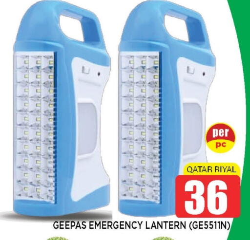 GEEPAS available at Shop n Smile Hypermarket in Qatar - Al Shamal