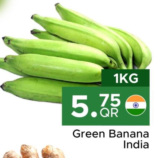 Banana Green from India available at Family Food Centre in Qatar - Doha