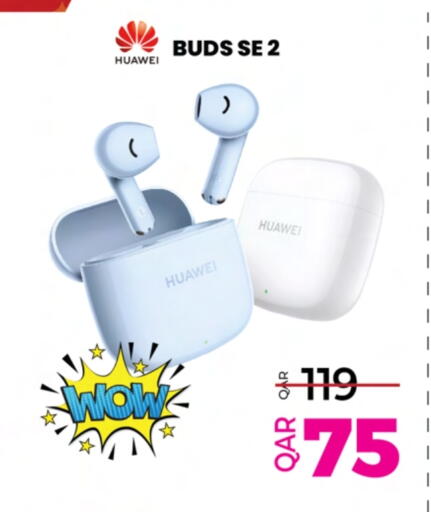 HUAWEI Earphone available at Ansar Gallery in Qatar - Al-Shahaniya
