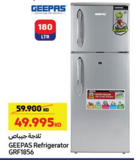 GEEPAS Refrigerator available at Carrefour in Kuwait - Ahmadi Governorate
