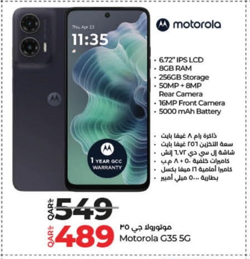 MOTOROLA available at LuLu Hypermarket in Qatar - Umm Salal