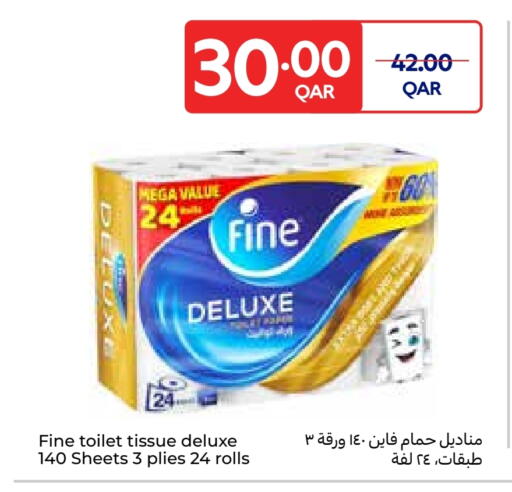 ورق التواليت و المناشف الورقية in كارفور, قطر Offers - قطر فاين available at كارفور in قطر - الشحانية
