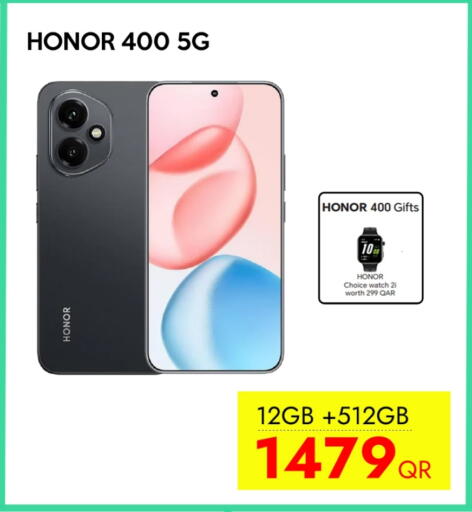 HONOR available at iCONNECT  in Qatar - Al Shamal