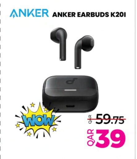 Anker Earphone available at Ansar Gallery in Qatar - Al Rayyan