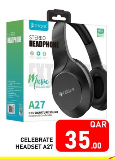 Earphone available at Passion Hypermarket in Qatar - Al Wakra