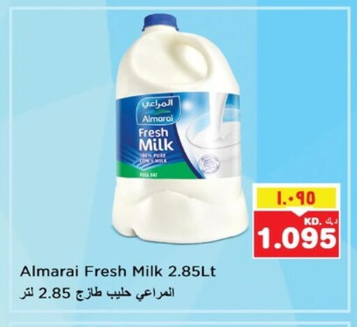 ALMARAI Fresh Milk available at Nesto Hypermarkets in Kuwait - Kuwait City