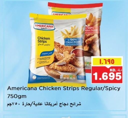 AMERICANA Chicken Strips available at Nesto Hypermarkets in Kuwait