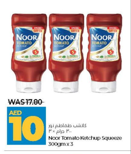 NOOR Tomato Ketchup available at Lulu Hypermarket in UAE - Abu Dhabi