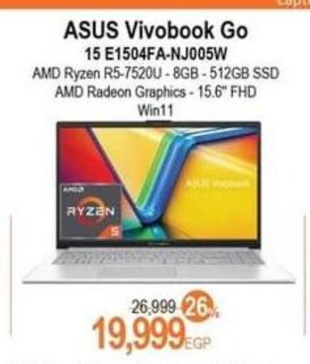 كمبيوتر ولابتوب in سبينس, Egypt Offers - Egypt أسوس لابتوب available at سبينس in Egypt - القاهرة
