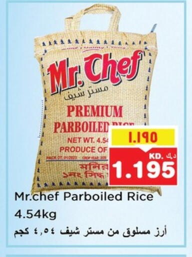 MR.CHEF Parboiled Rice available at Nesto Hypermarkets in Kuwait - Ahmadi Governorate