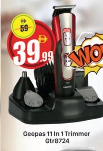 GEEPAS Hair Remover  available at Al Madina  in UAE - Dubai